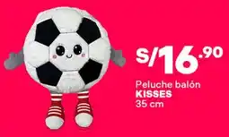 Plaza Vea Kisses peluche balón oferta