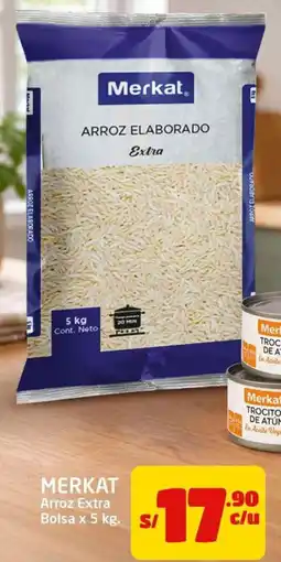 MaxiAhorro Merkat arroz extra oferta
