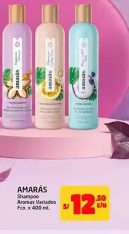 MaxiAhorro Amarás shampoo oferta