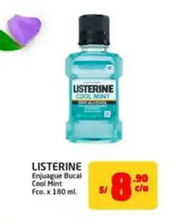 MaxiAhorro Listerine cool mint oferta