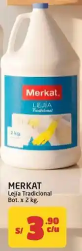 MaxiAhorro Merkat lejía tradicional oferta