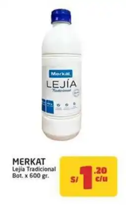 MaxiAhorro Merkat lejía tradicional oferta
