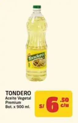 MaxiAhorro Tondero aceite vegetal premium oferta