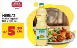 MaxiAhorro Merkat aceite vegetal oferta