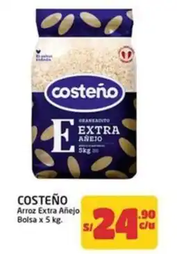 MaxiAhorro Costeño arroz extra añejo oferta