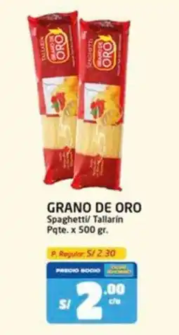 MaxiAhorro Grano de Oro spaghetti/tallarin oferta