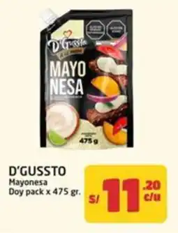 MaxiAhorro D'gussto mayonesa oferta
