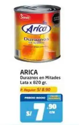 MaxiAhorro Arica duraznos en mitades oferta