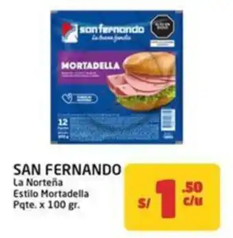 MaxiAhorro San Fernando mortadella oferta