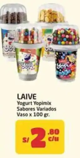 MaxiAhorro Laive yogurt yopimix oferta