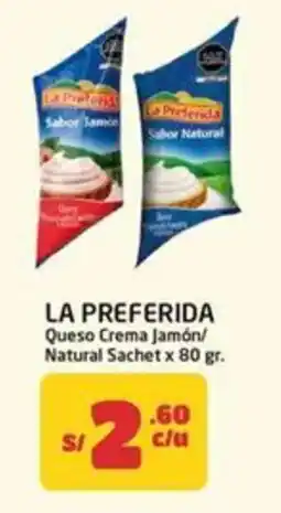 MaxiAhorro La Preferida queso crema jamon/natural oferta