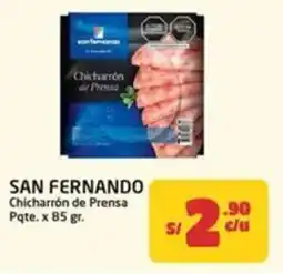 MaxiAhorro San Fernando chicharron de prensa oferta