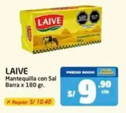 MaxiAhorro Laive mantequilla con sal barra oferta