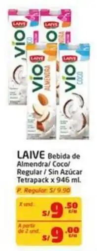 MaxiAhorro Laive Vio bebida oferta