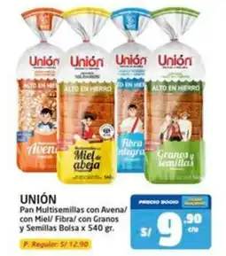MaxiAhorro UNIÓN pan multisemillas oferta