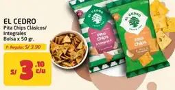 MaxiAhorro El Cedro pita chips clasicos/integrales oferta