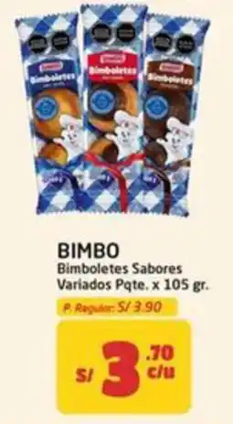 MaxiAhorro Bimbo bimboletes oferta
