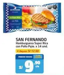 MaxiAhorro San Fernando hamburguesa super rica oferta