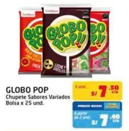 MaxiAhorro Globo Pop oferta