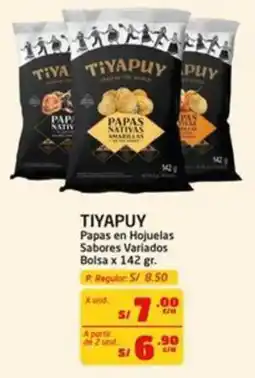 MaxiAhorro Tiyapuy papas en hojuelas oferta