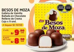 MaxiAhorro Besos de Moza galleta de vainilla oferta