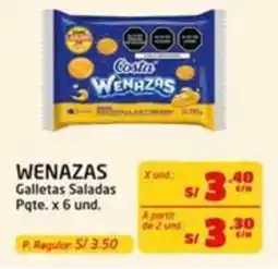 MaxiAhorro Wenazas galletas saladas oferta