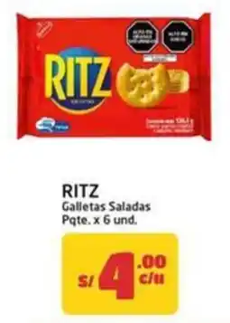 MaxiAhorro Ritz galletas saladas oferta