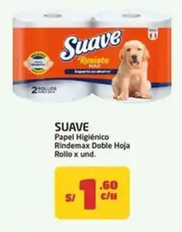MaxiAhorro Suave Resiste Max papel higienico oferta