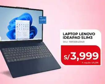LAPTOP LENOVO IDEAPAD SLIM3