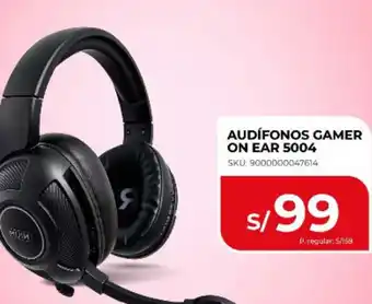 AUDÍFONOS GAMER ON EAR 5004