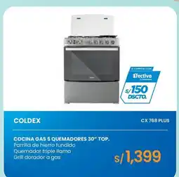 Tiendas EFE COCINA GAS 5 QUEMADORES 30" TOP. oferta