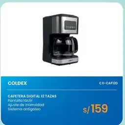 Tiendas EFE CAFETERA DIGITAL 12 TAZAS COLDEX oferta
