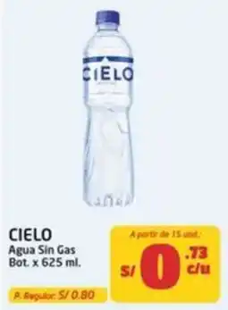 MaxiAhorro Cielo agua sin gas oferta