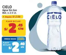 MaxiAhorro Cielo agua sin gas oferta