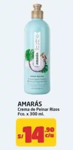 MaxiAhorro Amarás crema de peinar rizos oferta