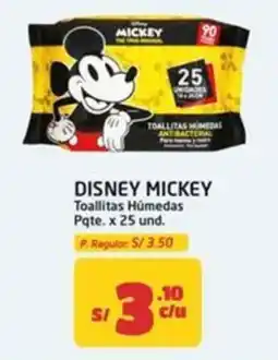 MaxiAhorro Disney Mickey toallitas humedas oferta