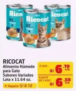 MaxiAhorro Ricocat alimento humedo para gato oferta