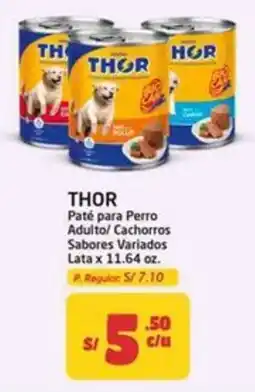 MaxiAhorro Thor paté para perro adulto/cachorros oferta