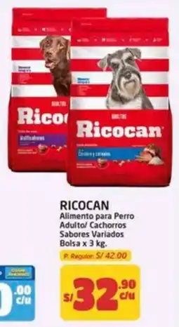 MaxiAhorro Ricocan alimento para perro oferta