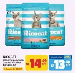 MaxiAhorro Ricocat aliemento para gatos oferta