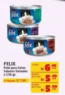 MaxiAhorro Felix paté para gatos oferta