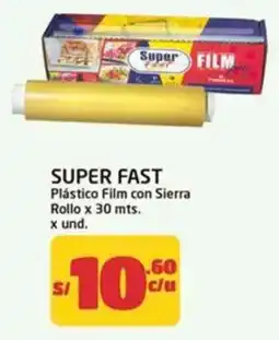 MaxiAhorro Super Fast plástico film con sierra oferta