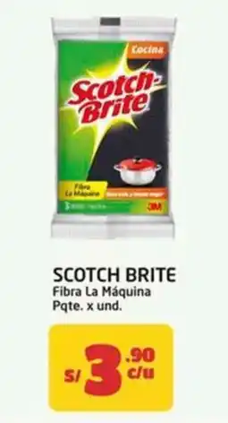 MaxiAhorro Scotch Brite fibra la máquina oferta
