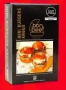 Plaza Vea Bon beef mini hamburguesas angus cj oferta