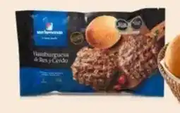 Plaza Vea San fernando hamburguesa de res y cerdo bl oferta