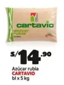 Plaza Vea Cartavio azúcar rubia bl oferta