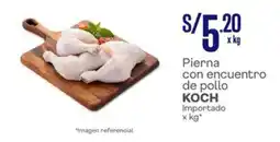 Makro Koch pierna con encuentro de pollo importado oferta