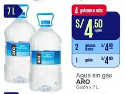 Makro Aro agua sin gas galón oferta