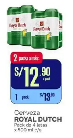 Makro Royal dutch cerveza pack oferta