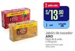 Makro Aro jabón de tocador pack oferta